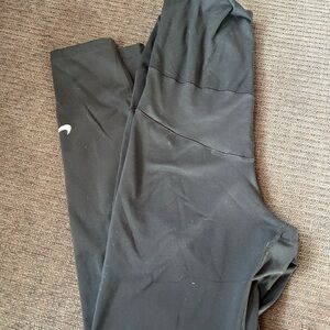Nike Black maternity Athletic Leggings